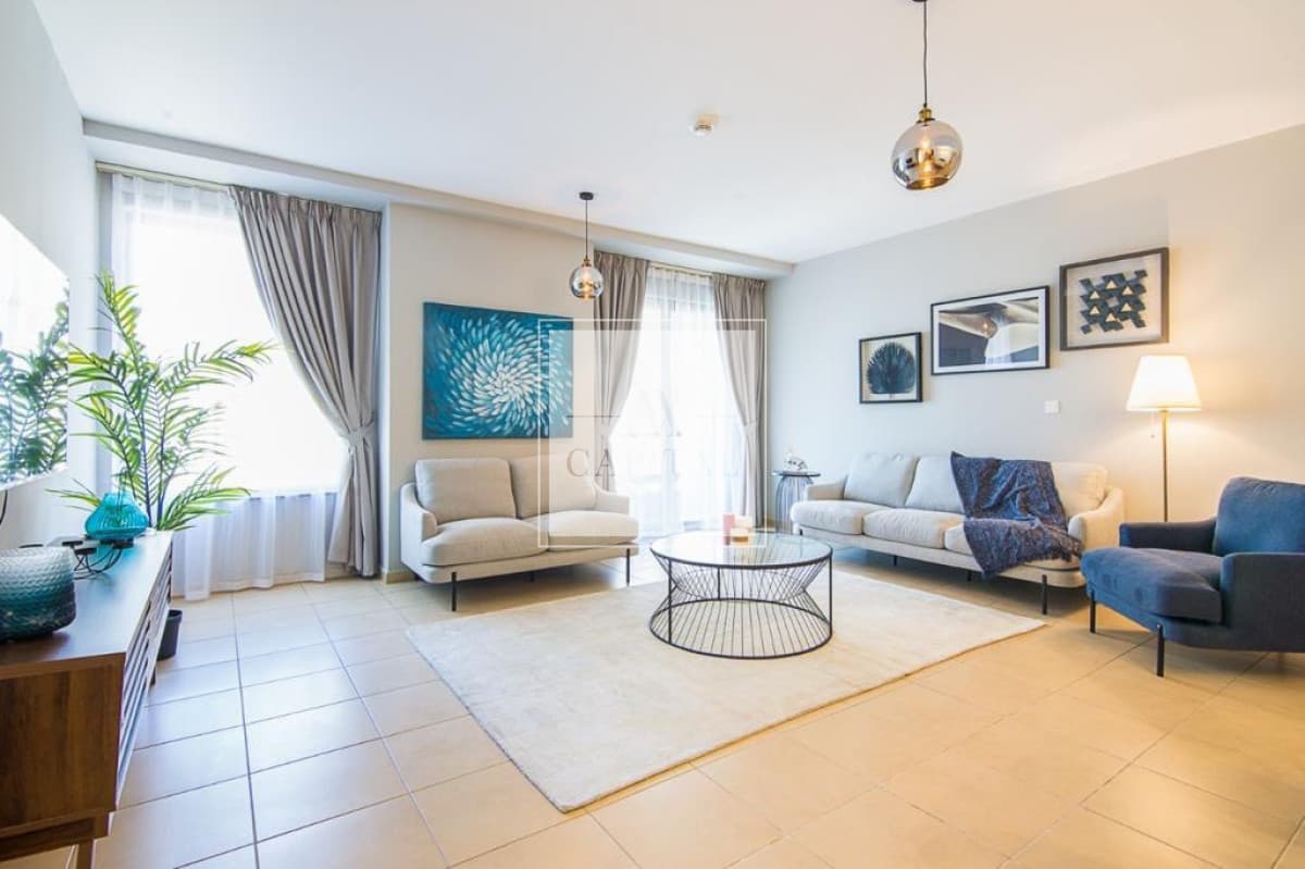 Beachfront 1BR | Furnished | Sea View - 2