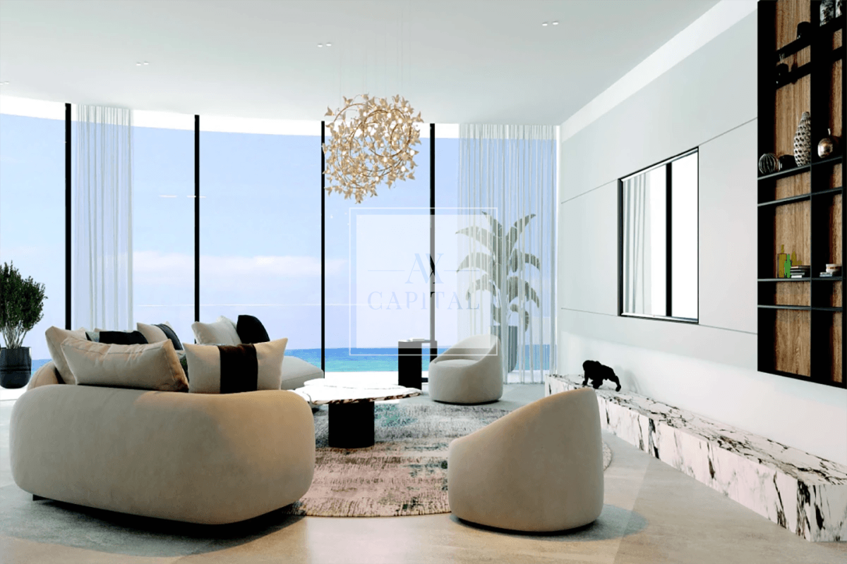 Full Sea View | 2BR+ Maid | Corner| Luxury Layout - 3