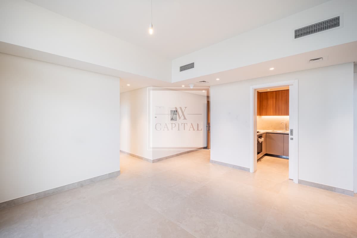 Pool view | 2BR plus Study | Closed kitchen - 2