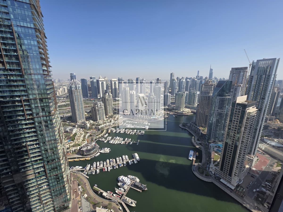 1 Bedroom | High floor | Furnished | Marina View