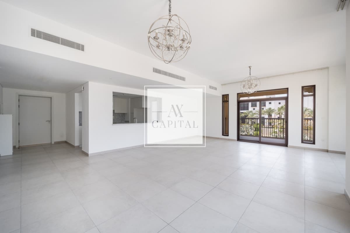 Vacant | 4BR + Maids | Burj Al Arab + Pool View