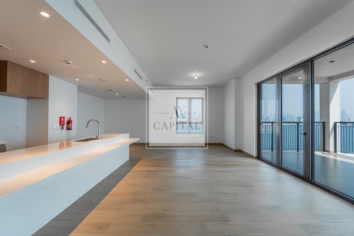 Sea and Burj Khalifa Skyline | Corner Unit - 2