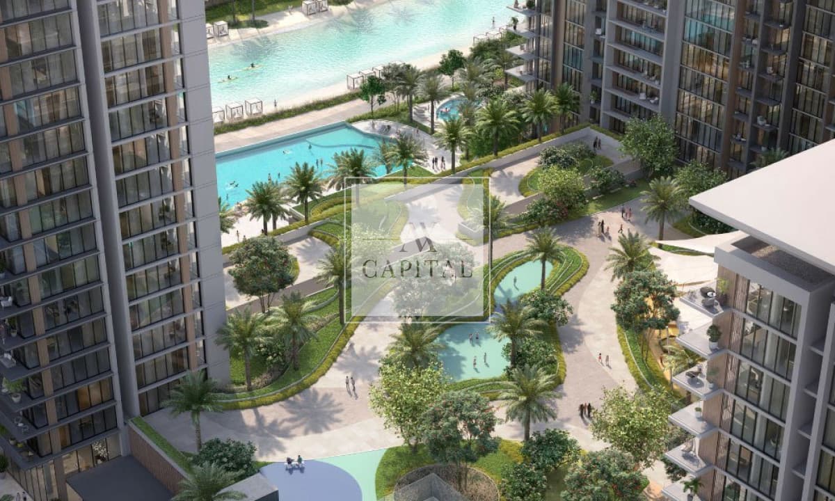 Large Layout | Maids | Lagoon & Burj Khalifa view
