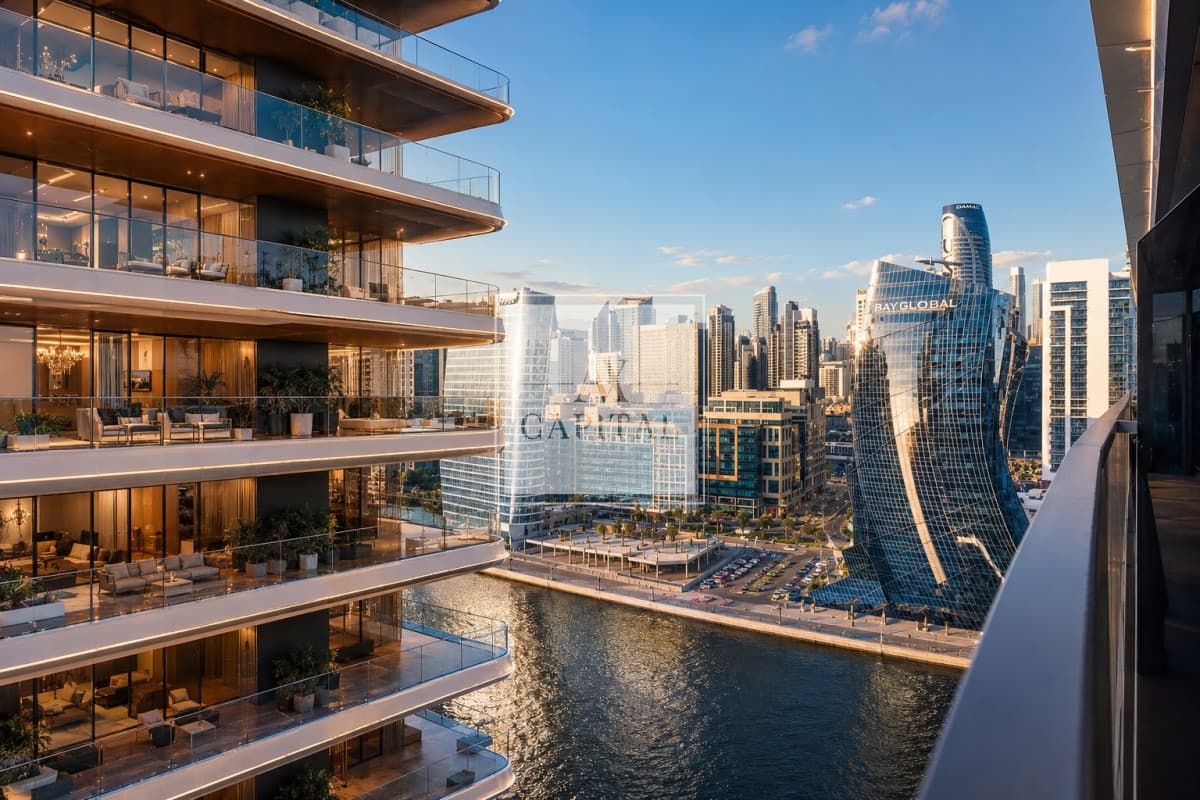 High Floor| Canal View | Rented ROI 6,7%
