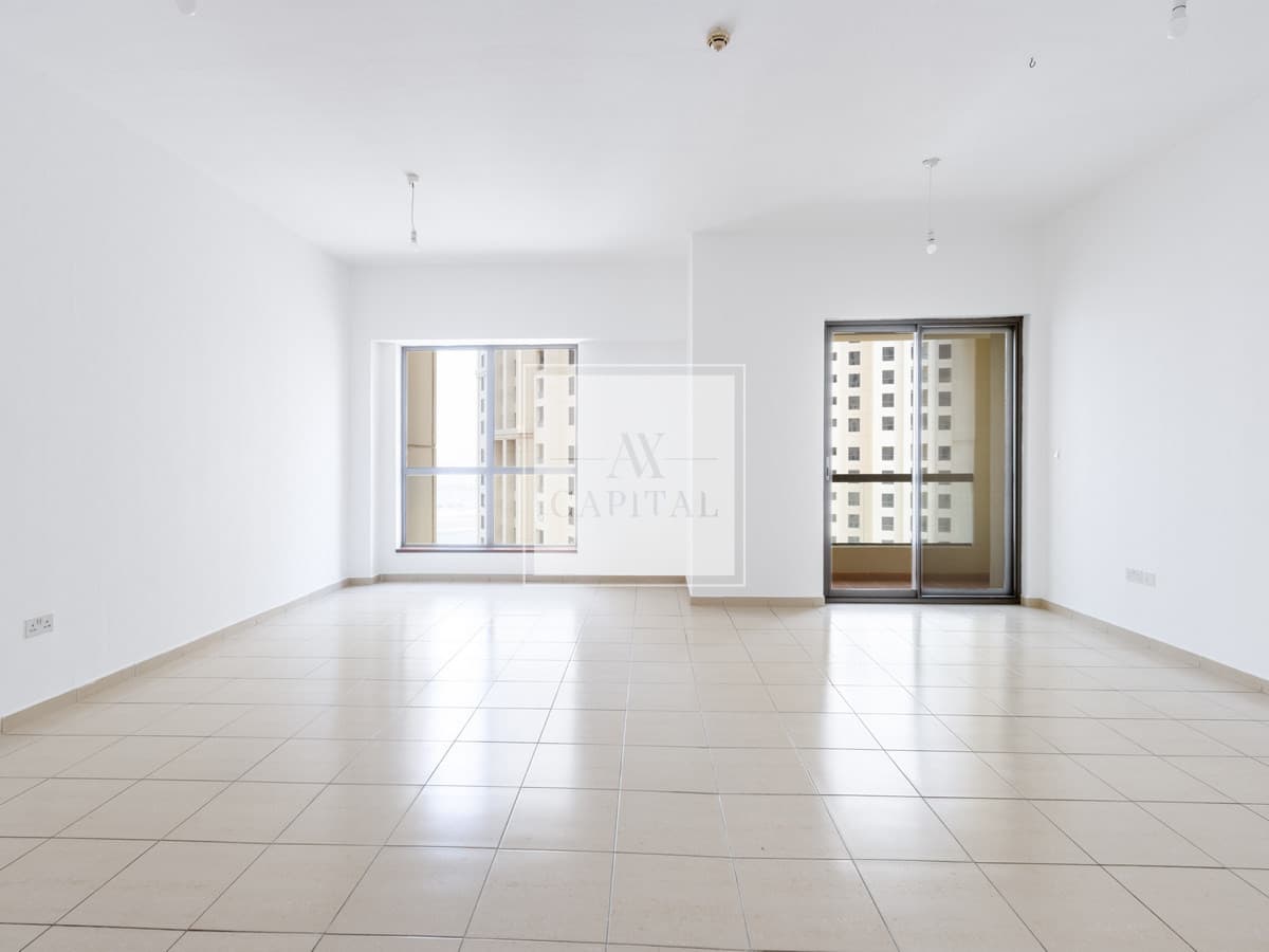 Sadaf | 3 bedroom + maids | Vacant| High floor - 2