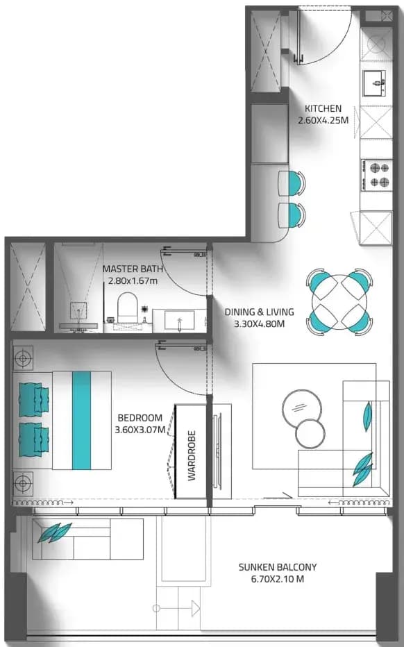 Floor plan 1