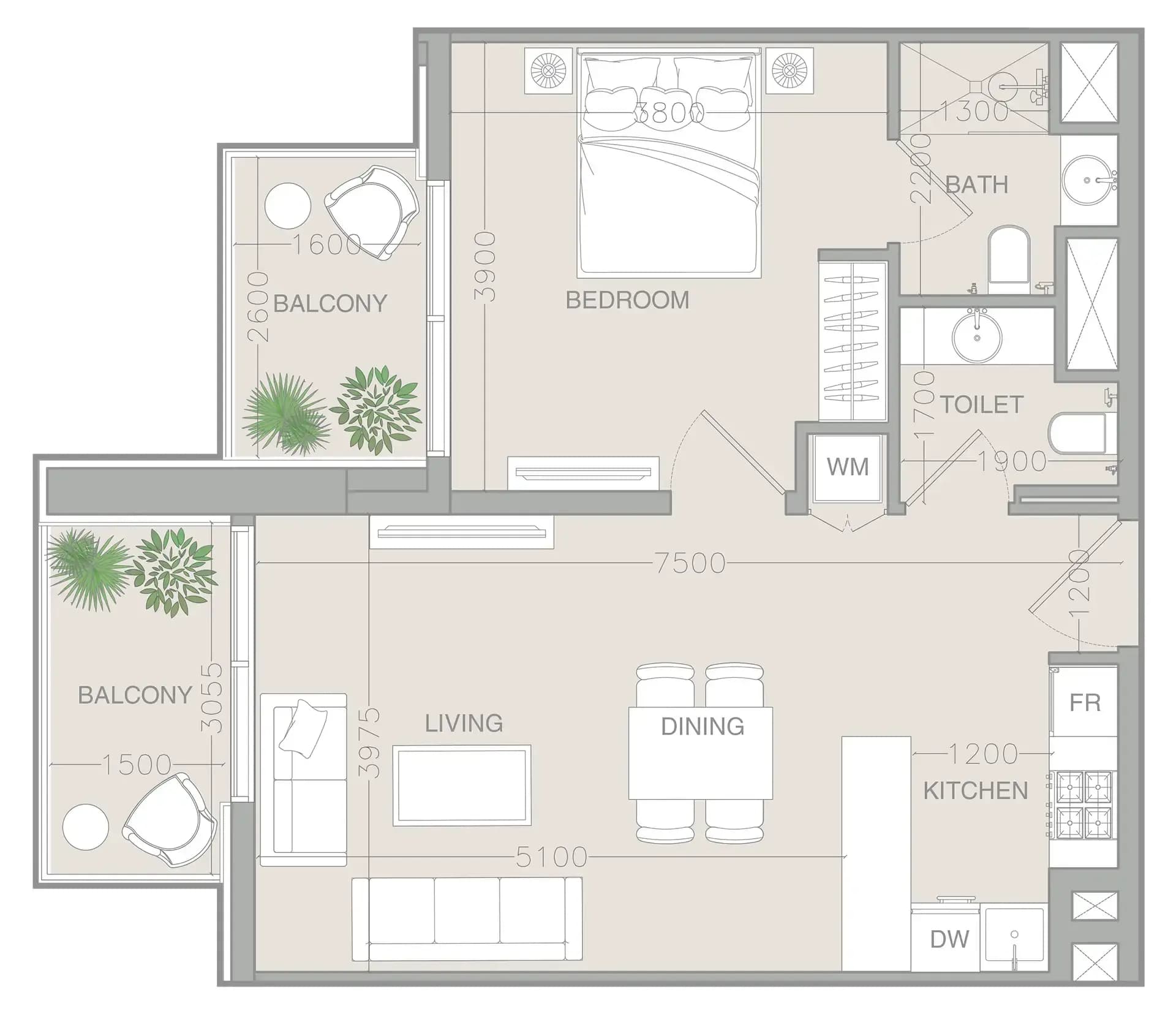 Floor plan 1