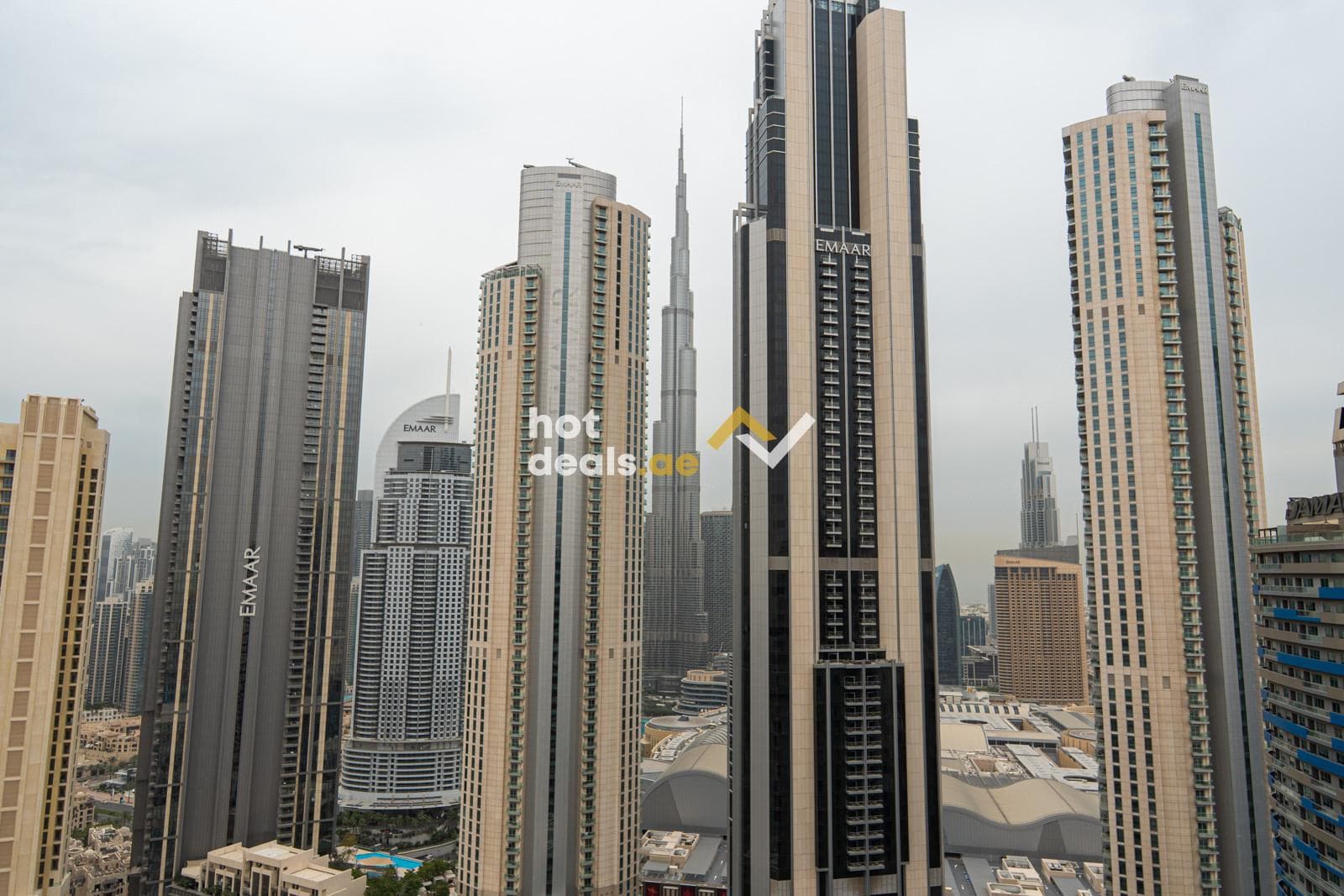 Burj view | Fully Furnished| Big Lay out