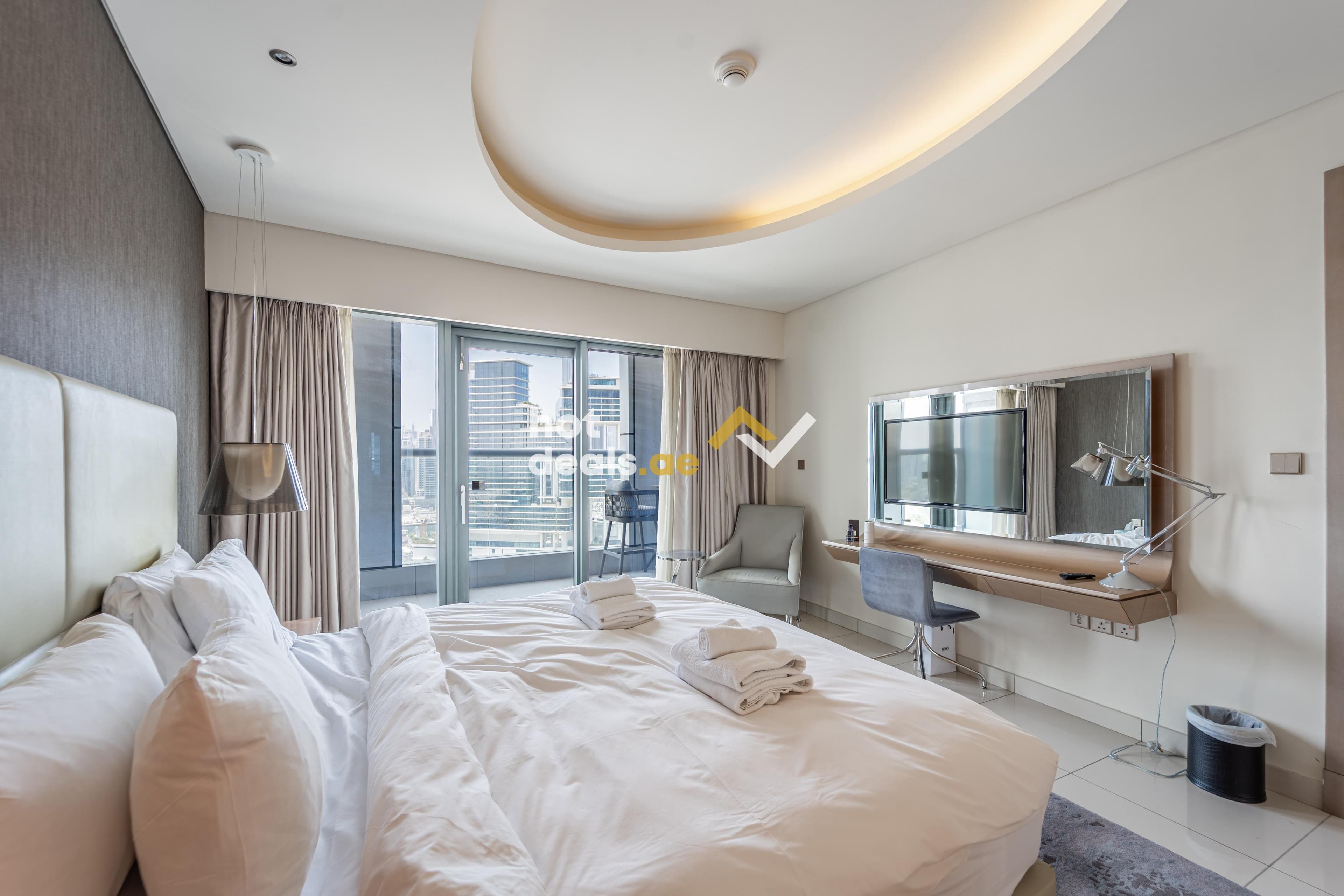 Vacant | Furnished | Burj View | Close metro
